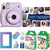 FUJIFILM INSTAX Mini 11 Instant Film Camera Lilac Purple with 2x10 Mini Film Pack