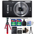 Canon IXUS 185 / ELPH 180 20MP Digital Camera Black with 16GB Memory Card