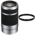 Sony E 55-210mm f/4.5-6.3 OSS Lens Silver For Sony E-Mount Cameras