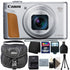 Canon PowerShot SX740 20.3MP 20.3MP HS Digital Camera Silver with 32G Card + Top Accessory Kit