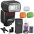 Nikon Speedlight SB-5000 Speedlight AF Flash for Nikon Cameras with Batter + Charger + 3pc Cleaning Kit