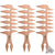 Pack of 3 BaBylissPRO Barberology Wide Tooth Styling Comb -Rose Gold