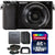 Sony Alpha A6000 Mirrorless Digital Camera Black with 16-50mm Lens and 32GB Memory Card