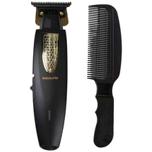 BaByliss Pro LithiumFX Cord/Cordless Lithium Ergonomic Trimmer #FX773N with Wahl Flat Top Comb Black #3333