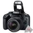 Canon EOS T100 18MP Digital SLR Camera +  Canon EF-S 18-55mm f/3.5-5.6 III Standard Zoom Lens