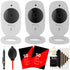 Three Vivitar IPC-113 Wireless HD Safety Video Cameras with Cleaning Accessory Kit