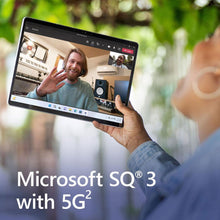 Microsoft Surface Pro 9 Tablet - 13" - SQ3 - 16 GB RAM - 512 GB SSD - Windows 11 Pro 64-bit - 5G - Platinum - 2880 x 1920 - PixelSense Display - Cellular Phone Capability - LTE