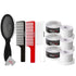 BaBylissPRO Barberology 9 Inch Clipper Comb (White, Red, Black) + Accessory Bundle