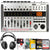 Zoom R24 Multi-Track Recorder, Interface, Controller, and Sampler +   Boya BY-HP2 Professional Over-Ear Hi-Fi Monitor Headphones  + Music Maker Mix and Master Suite + 32GB Memory Card