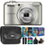 Nikon Coolpix A10 16MP Digital Camrea Silver with Kids Photo Editing Software Kit