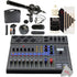 Zoom LiveTrak L-8 Portable Podcast 8-Track Digital Mixer and Multitrack Recorder + VidPro 1" Pro Microphone Kit