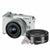 Canon EOS M6 24.2MP Mirrorless Digital Camera White with 15-45mm Lens + EF-M 22mm f2 STM Lens