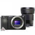 Sony ZV-E10 Flip-Out Touchscreen LCD Mirrorless Camera with Sigma 30mm F1.4 DC DN Lens