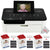 Canon Selphy CP1000 Compact Colored Photo Printer + 3 Packs Color Ink 4x6 Paper Set 3115B000