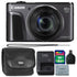 Canon PowerShot SX720 20.3MP Digital Camera Black with Accessory Kit