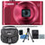 Canon PowerShot SX620 HS 20.2MP Digital Camera (Red) and Accessory Kit