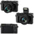 PANASONIC Lumix DC-LX100 II 17MP Electronic Viewfinder Digital Camera Black with 64GB Accessory kit