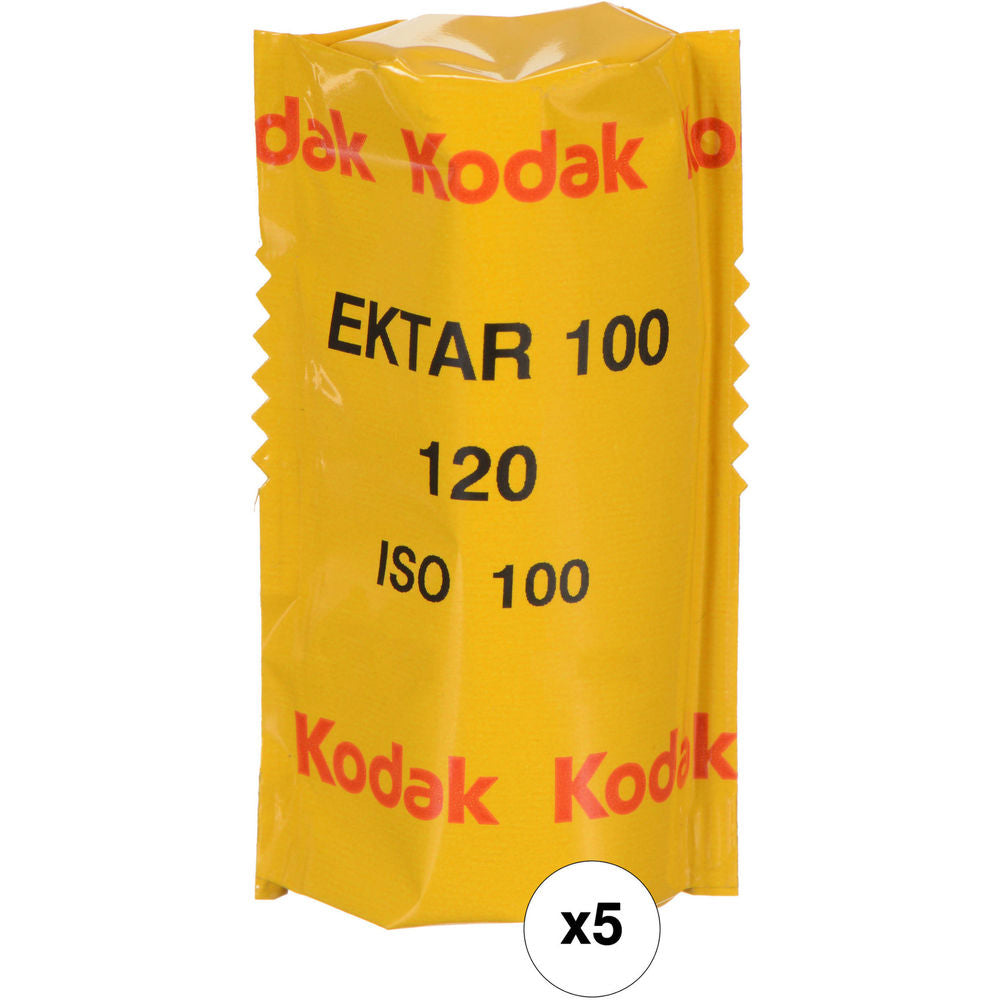 Kodak Ektar 100 Color Negative Film , 5 Pk + FUJIFILM Fujicolor PRO 400H Color Negative Film
