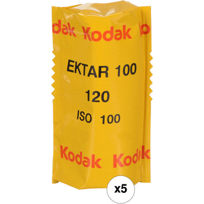 Kodak Ektar 100 Color Negative Film , 5 Pk + FUJIFILM Fujicolor PRO 400H Color Negative Film