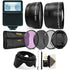 52MM Professional Accessory Kit with Slave Flash for Nikon D3200 and D3299