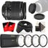 Canon EF-S 18-55mm f/3.5-5.6 Camera Lens + 4 PC Close Up Filters and More Accessories for Canon T5 T6 T5i T6i 70D 80D SL2