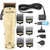 BaByliss Pro Limited Edition LO-PROFX Clipper & Trimmer Gift Set (GOLD) with Comb