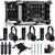 Zoom F6 6-Input / 14-Track Multi-Track Field Recorder + Three Zoom ZDM-1 Podcast Mic Pack Accessory Bundle + Cleaning Kit