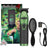BaByliss Green FX Skeleton Exposed T-Blade Outlining Cordless Trimmer with Replacement Power Cord FXCORD Kit