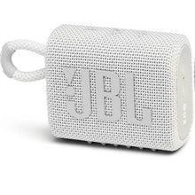 JBL Go 3 Portable Waterproof Wireless IP67 Dustproof Outdoor Bluetooth Speaker (White)