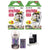 Fujifilm Instax Instant Mini Film 40 Shots with 4 Rechargeable Batteries , Charger and 3pc Cleaning Kit
