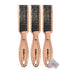 Pack of 3 Babyliss Pro Barberology Fade & Blade Cleaning Brush -Rose Gold