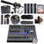 Zoom LiveTrak L-8 Portable Podcast 8-Track Digital Mixer and Multitrack Recorder + Shotgun Microphone Accessory Kit