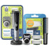 Philips Norelco Oneblade Pro Hybrid Electric Trimmer and Shaver with 2 Pack Replacement Blade & Comb