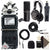 Zoom H5 4-Input / 4-Track Portable Handy Recorder with Interchangeable X/Y Mic Capsule and Zoom ZDM-1 Podcast Mic Pack