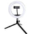 Vivitar 8 Inch LED VIV-RL8KIT Ring Light Dimmable Lamp for Smartphone with Tripod Mount Stand