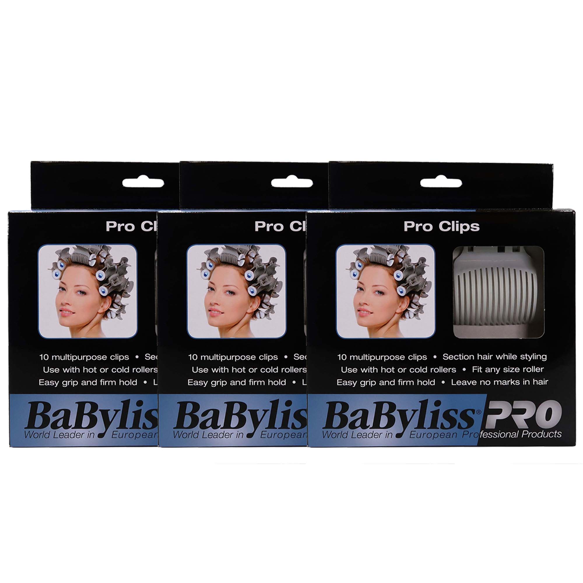 3x BaBylissPRO Clips for Rollers BABPC10 – Teds Electronics