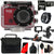 Vivitar DVR794HD 1080p HD Wi-Fi Waterproof Action Video Camera Camcorder Red