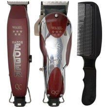 Wahl Professional 5 Star Unicord Combo Clipper / Trimmer 8242 with Flat Top Comb