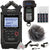 Zoom H4n Pro 4-Input / 4-Track Digital Portable Audio Handy Recorder + Zoom APH-4nPro Accessory Pack for H4n Pro +  Protective Case + Rechargeable Battery and Charger