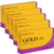 5x Kodak Professional Gold 200 Color Negative Film - 120 Roll Film, Pack of 5