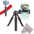 Vivitar 7.5" Compact Tabletop Tripod & Hand Grip with Articulating Ball Head for Selfies