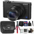 Sony Cyber-shot DSC-RX100 IV Digital Camera + 32GB Memory Card + Wallet + Reader + Case + Flexible Tripod + 3pc Cleaning Kit + Mini Tripod