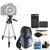 Tall Tripod+ Replacement for LP-E6 Battery + Lens Cleaner + Dust Blower + Universal Screen Protector + DSLR Backpack + 3pc Cleaning Kit