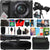 Sony Alpha a6600 24.2MP Mirrorless Digital Camera with 16-50mm Lens + 650-1300mm Lens Accessory Kit