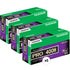 3x FUJIFILM Fujicolor PRO 400H Professional Color Negative Film  - 120 Roll Film, 5 Pack