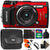 Olympus Tough TG-5 12MP Waterproof Digital Camera Red With Accessory Kit