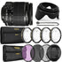 Canon EF-S 18-55mm f/3.5-5.6 IS II Camera Lens + UV CPL FLD Filters and More Accessories for Canon T5 T6 T5i T6i 70D 80D SL1