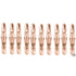 Pack of 5 BabylissPro Barberology 2 PC Sectioning Clips -Rose Gold