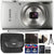 Canon IXY 180 Digital Camera Silver with  Essential Accesory Kit