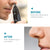 Andis 17300 reSURGE Wet/Dry Shaver with Philips Norelco Nose Trimmer 3000 and Soft Knuckle Neck Brush